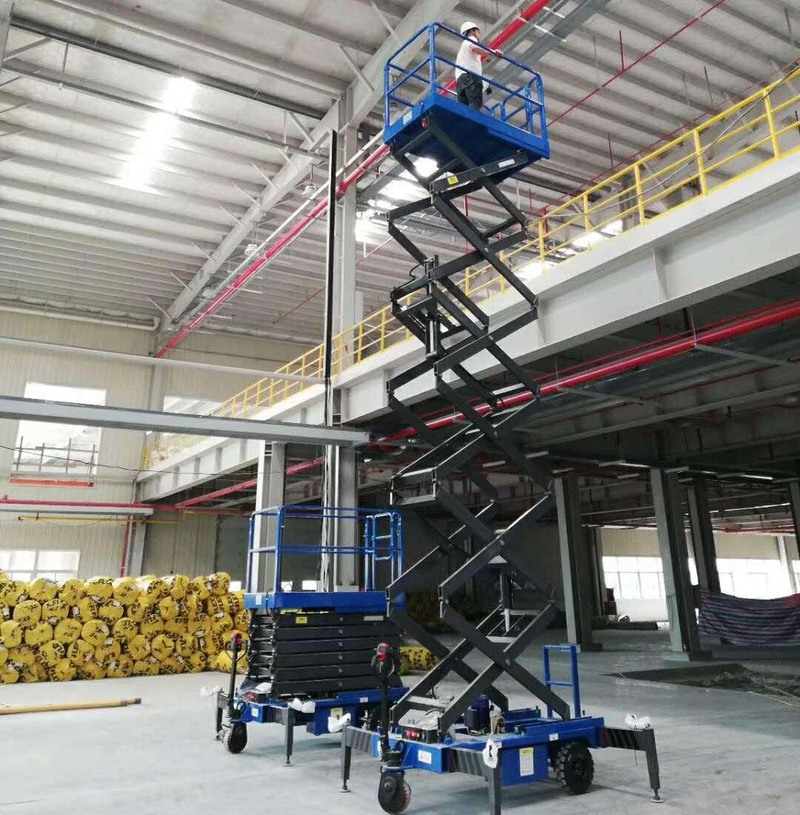 营口助力行走剪叉式高空作业平台